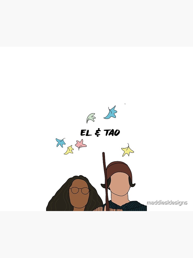 Thumbnail 6 of 6, Comforter, EL and Tao heartstopper art designed and sold by maddiesldesigns.