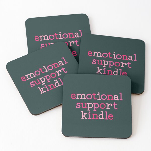 Item preview, apoyo emocional kindle rosa designed and sold by Hanahkoller.