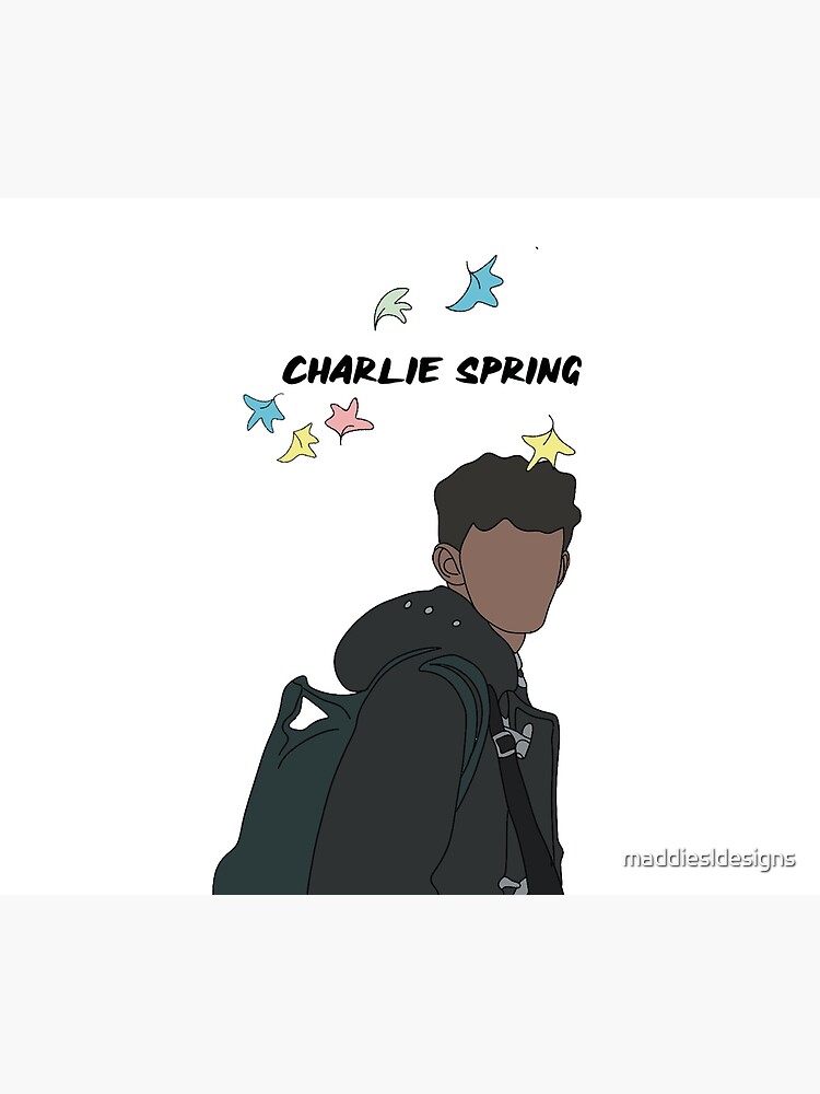 Thumbnail 6 of 6, Comforter, Charlie spring heartstopper art designed and sold by maddiesldesigns.