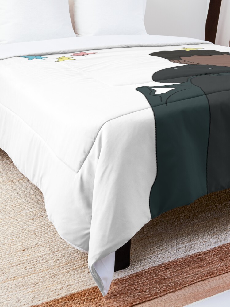 Thumbnail 5 of 6, Comforter, Charlie spring heartstopper art designed and sold by maddiesldesigns.