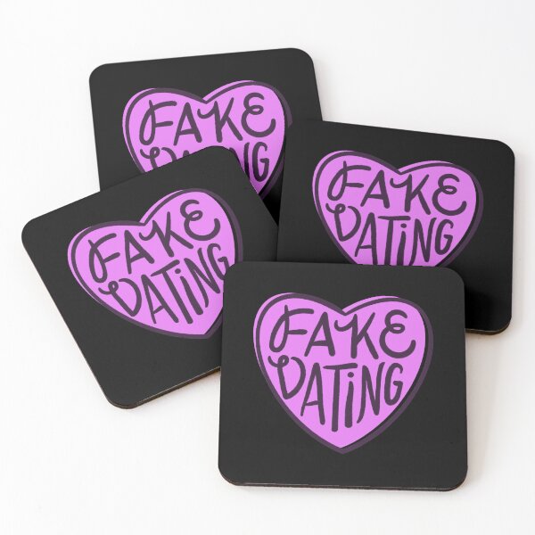 Item preview, Fake Dating Romance Book Trope designed and sold by Hanahkoller.