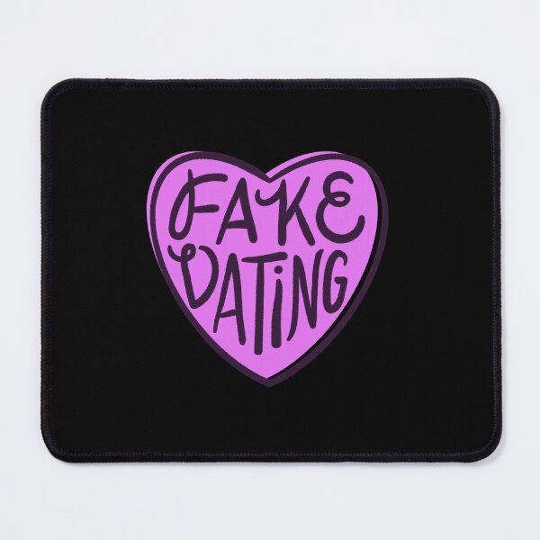 Item preview, Fake Dating Romance Book Trope designed and sold by Hanahkoller.