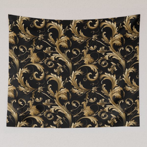 Item preview, Luxurious Baroque Collection with White and Gold Rod-Tone Accents designed and sold by AlienSkinEyes.