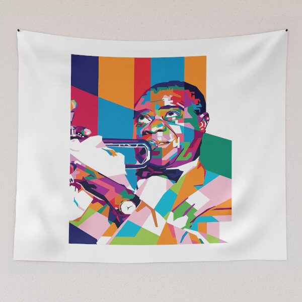 Item preview, Louis Armstrong Mosaic Art designed and sold by Sylvanny.