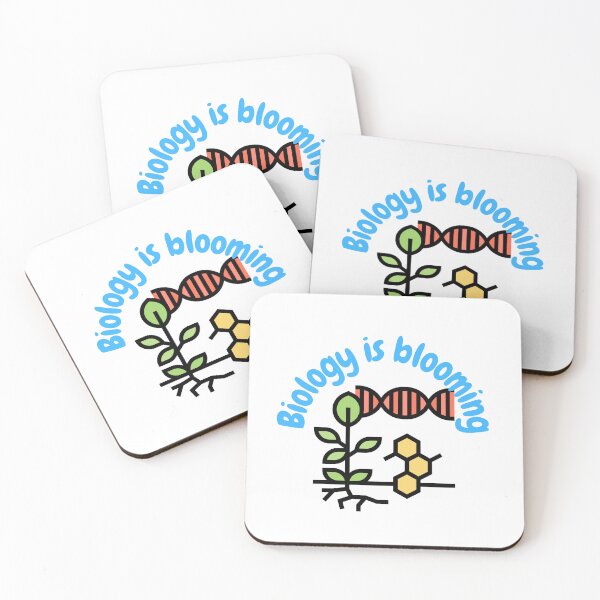 Item preview, Biology is blooming, biology and botany pun designed and sold by NoetherSym.