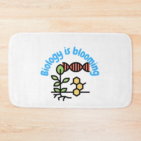 Item preview, Biology is blooming, biology and botany pun designed and sold by NoetherSym.