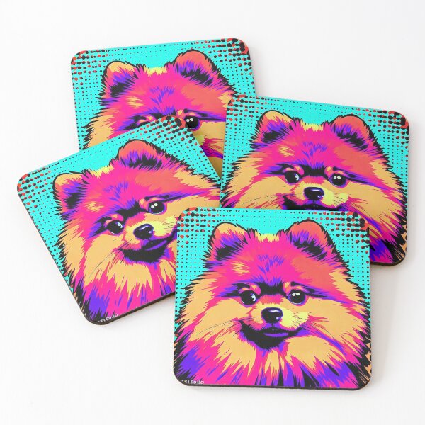 Item preview, Pomeranian Pop Art designed and sold by FunnehGacha.