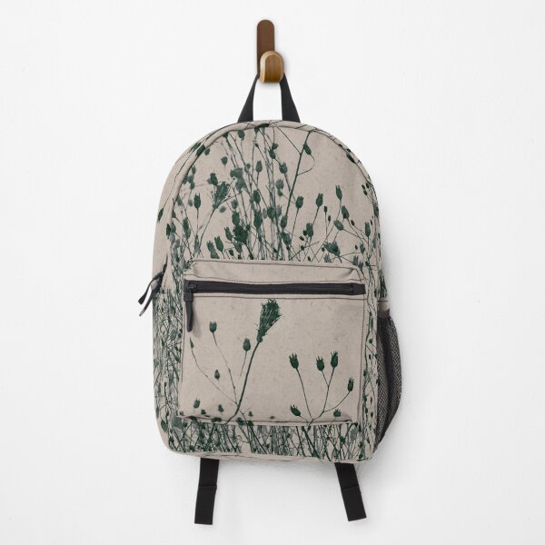 Item preview, Green Tan Dried Plants in Silhouette designed and sold by jocelynsart.