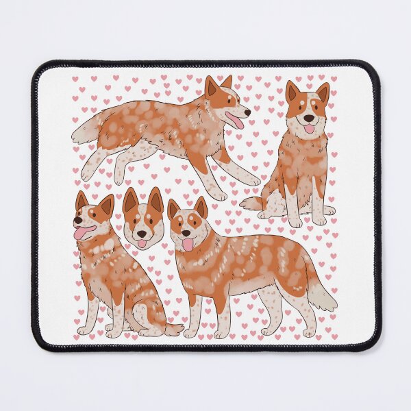 Item preview, Cute Red Australian Cattle Dog Pattern  designed and sold by Yaragold.