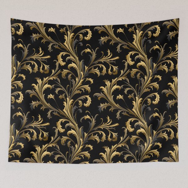 Item preview, Luxurious Baroque Collection with White and Gold Rod-Tone Accents designed and sold by AlienSkinEyes.