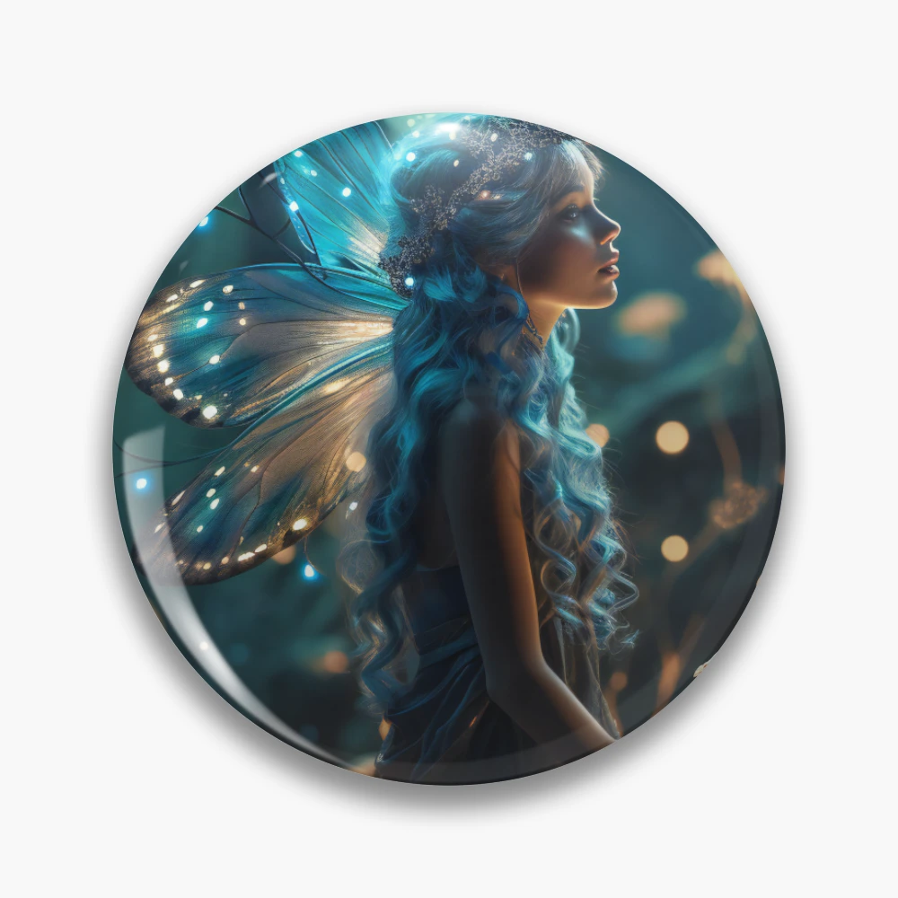 Cute fairy in magical forest 1
