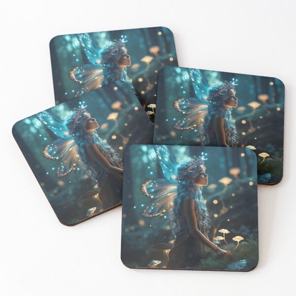 Item preview, Cute fairy in magical forest 1 designed and sold by Art by Lilia.