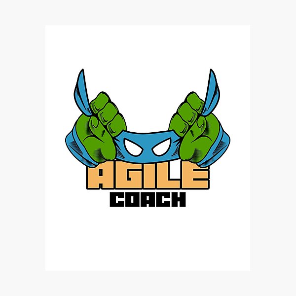 Artikel-Vorschau von Ninja Agile Coach, designt und verkauft von Salma Satya & Co.
