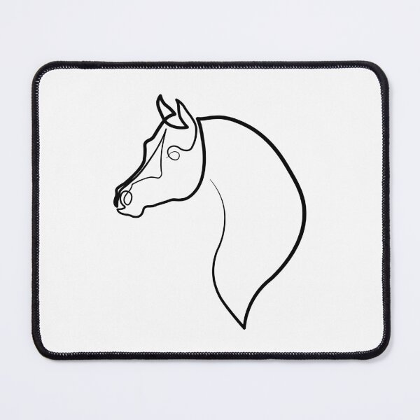 Item preview, Arabian horse one line art designed and sold by ToniChavorska.