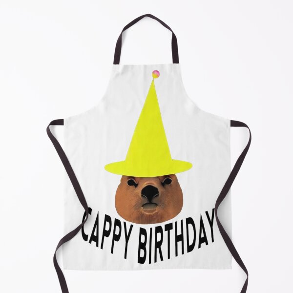 Item preview, Cappy birthday cute capybara happy birthday designed and sold by CuteCapybara.