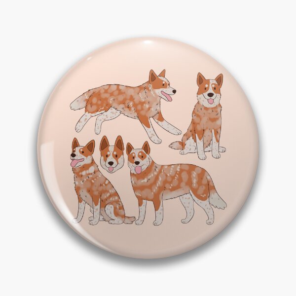 Item preview, Cute Red Australian Cattle Dog Pattern  designed and sold by Yaragold.