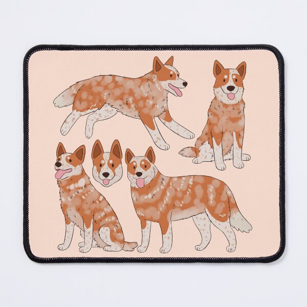 Item preview, Cute Red Australian Cattle Dog Pattern  designed and sold by Yaragold.