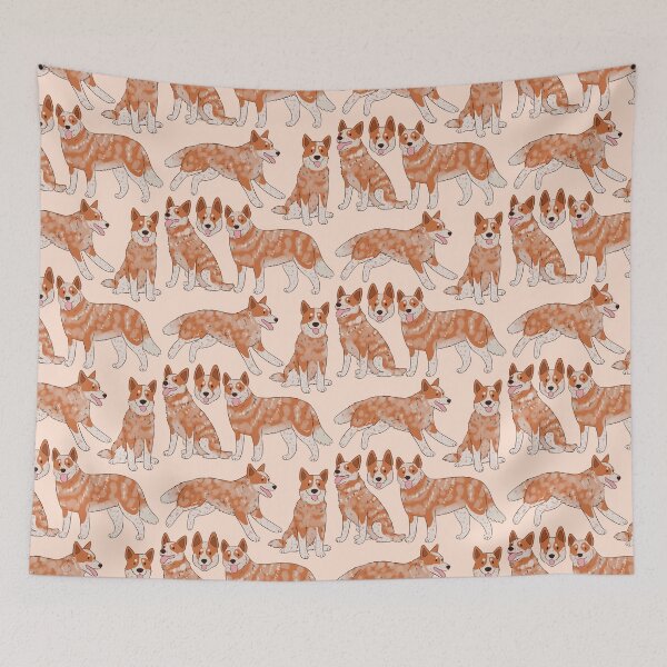 Item preview, Cute Red Australian Cattle Dog Pattern  designed and sold by Yaragold.