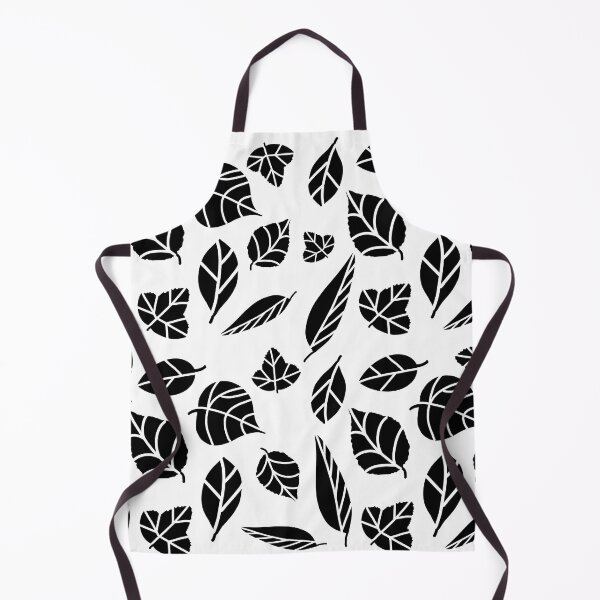 Item preview, Black leaves designed and sold by Nu-cha.