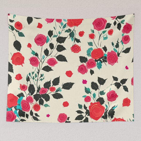 Item preview, Vintage Red roses designed and sold by SamJanner.