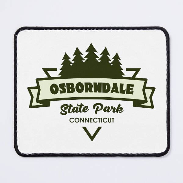 Item preview, Osborndale State Park Connecticut Trees And Ribbon designed and sold by bivenart.