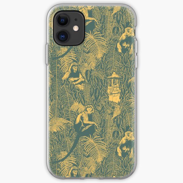 BLACK MONKEYS BALI iPhone Soft Case