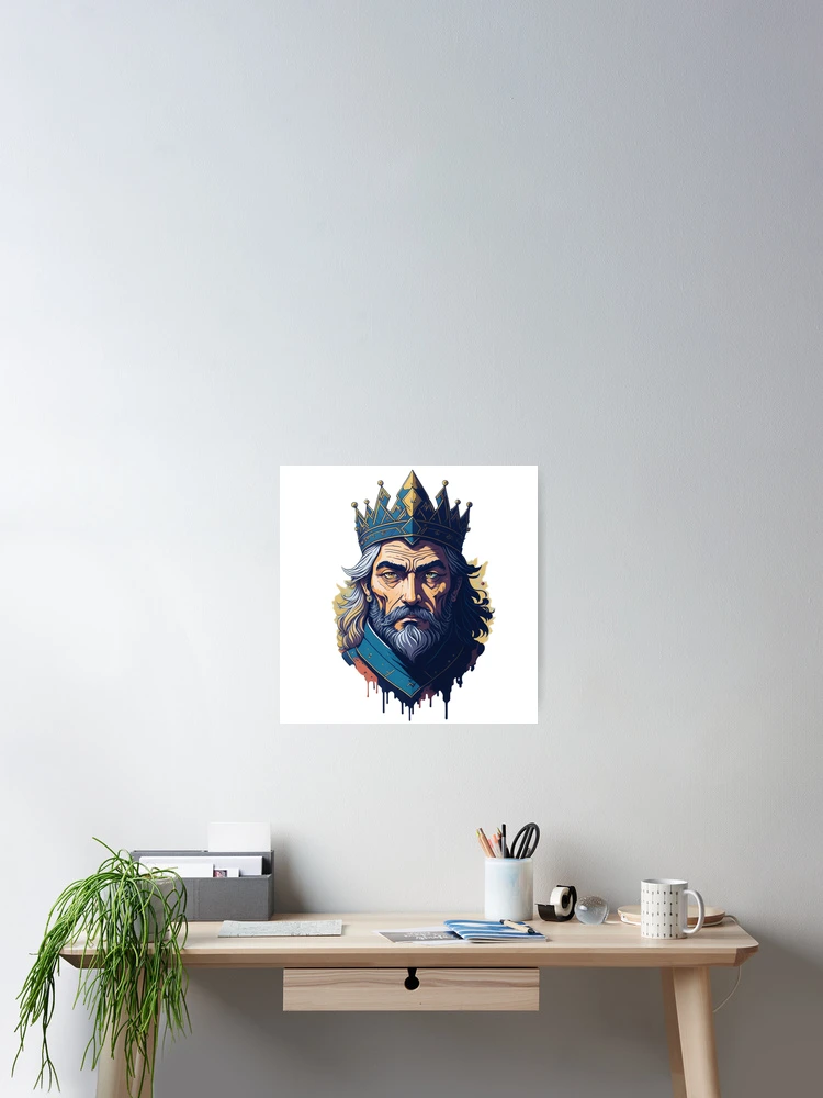 Thumbnail 2 of 3, Poster, The king designed and sold by Rothnaric.