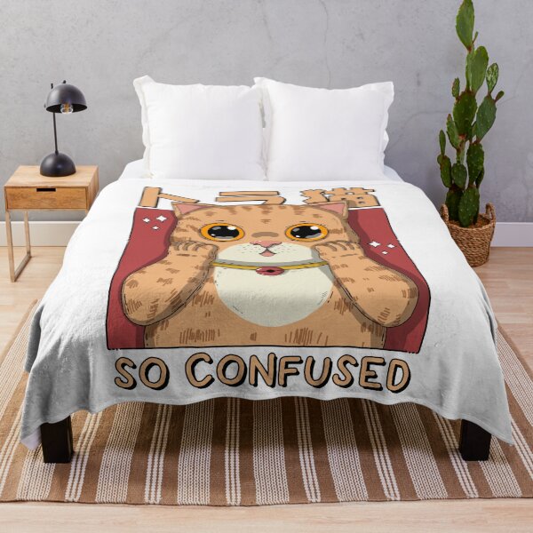 Item preview, So Confused Neko designed and sold by Luan Huynh.