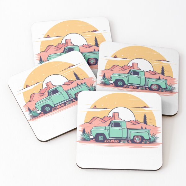 Artikelvorschau, LKW Vintage Old Classic School American Pickup Retro Farm entworfen und verkauft von farhanhafeez.
