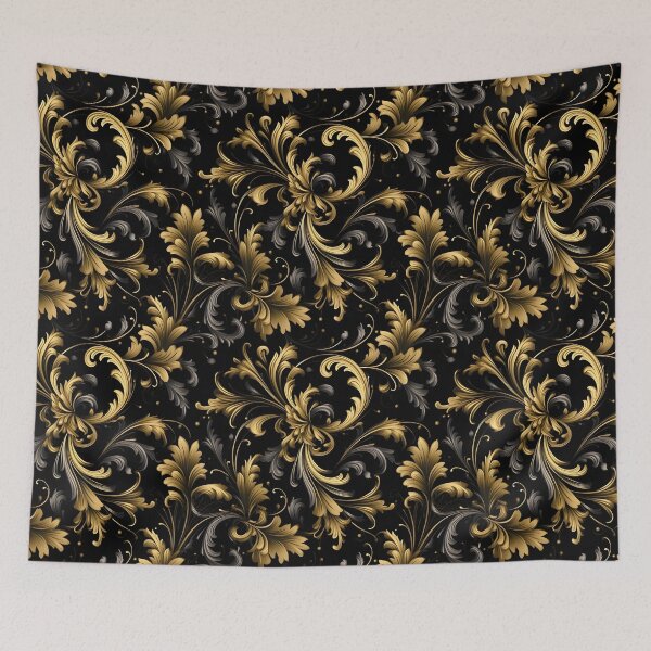 Item preview, Luxurious Baroque Collection with White and Gold Rod-Tone Accents designed and sold by AlienSkinEyes.