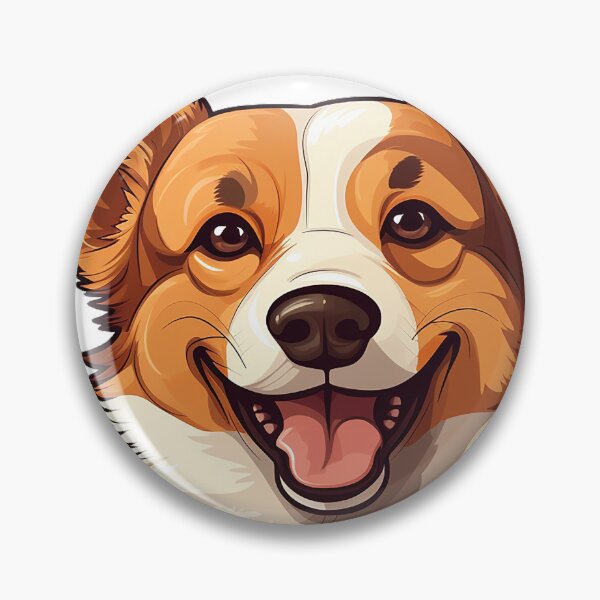 Item preview, Meet 'Riley': Charming Corgi Icon in a Distinctive Design designed and sold by Christian Weiss.