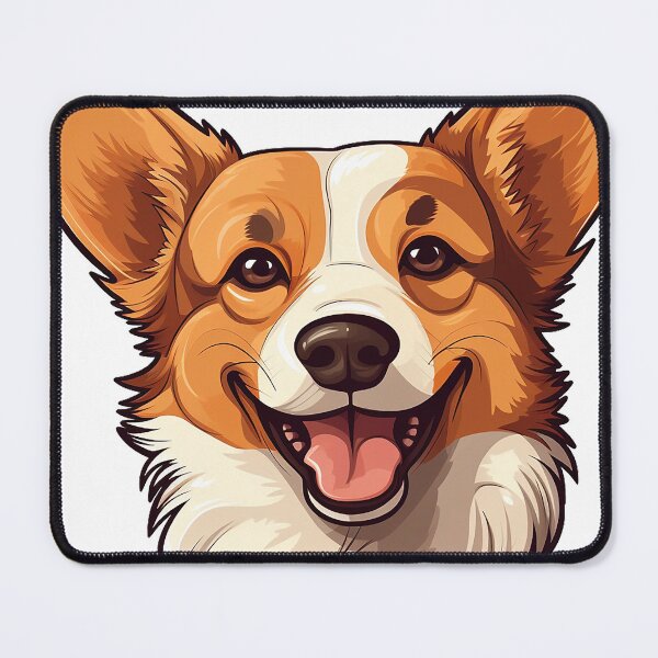 Item preview, Meet 'Riley': Charming Corgi Icon in a Distinctive Design designed and sold by Christian Weiss.