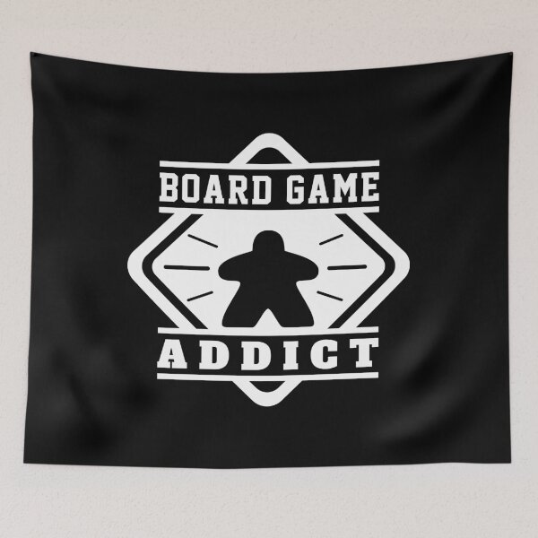 Item preview, Board Game Addict - Meeples Board Gamer Tabletop Board Games Meeple Geek and Nerd designed and sold by pixeptional.