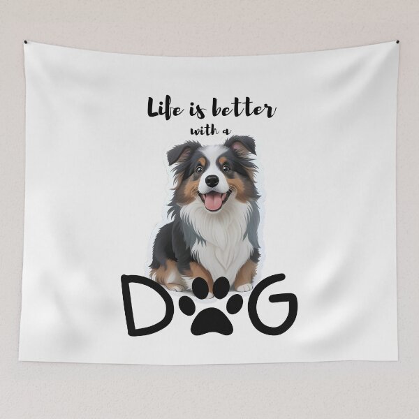 Item preview, An Australian Shepherd Makes Life Better: Life is Better with a Dog designed and sold by byaz3.