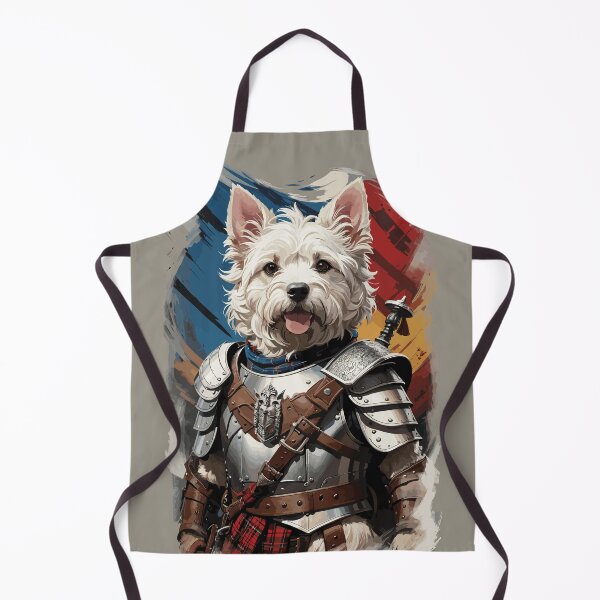 Item preview, West Highland White Terrier as William Wallace designed and sold by faunathreads.