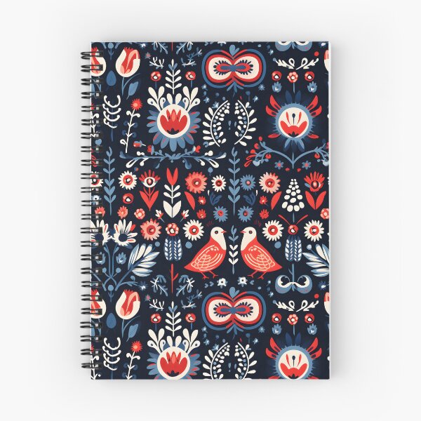 Item preview, Scandinavian folklore with birds designed and sold by FK-UK.