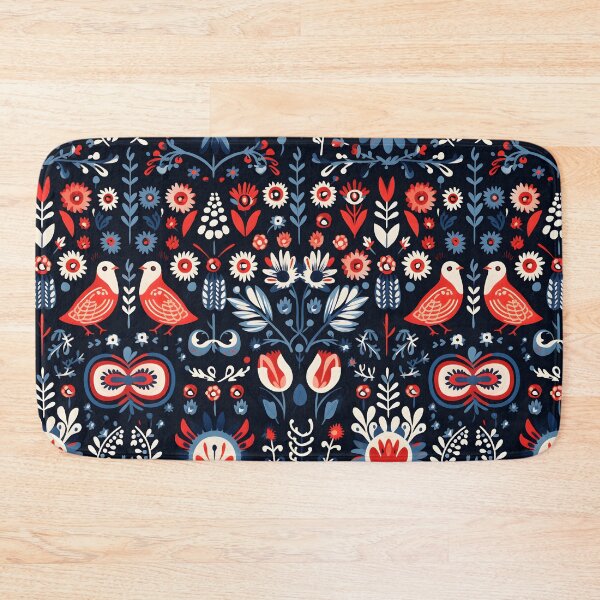 Item preview, Scandinavian folklore with birds designed and sold by FK-UK.