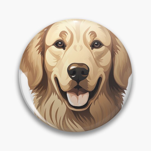 Item preview, Meet 'Buddy': Majestic Golden Retriever Icon Radiating Canine Splendor designed and sold by Christian Weiss.