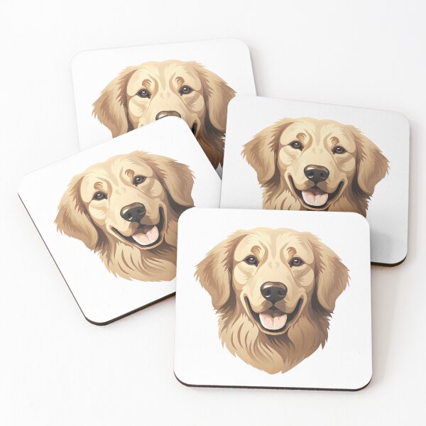 Item preview, Meet 'Buddy': Majestic Golden Retriever Icon Radiating Canine Splendor designed and sold by Christian Weiss.