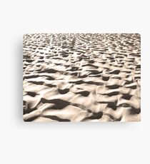 Sand Shadows Canvas Print
