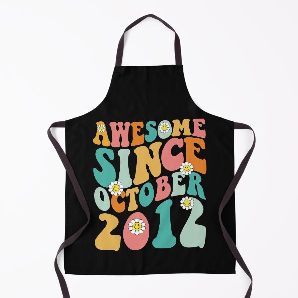 Item preview, Awesome Since October 2012 | Made In 2012 | Retro Groovy Birthday designed and sold by Christina-grich.
