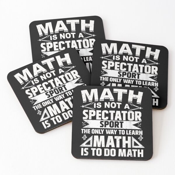 Item preview, Math Is Not A Spectator Sport Mathematician Math Teacher  designed and sold by JanetDelaney.
