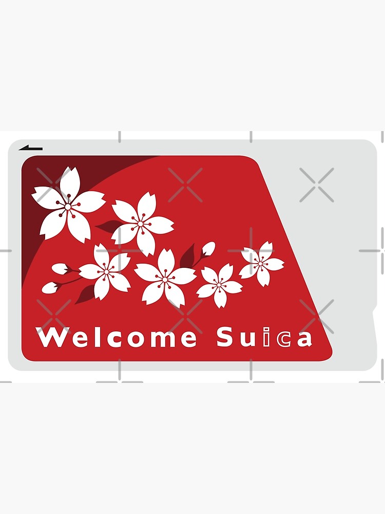 Welcome Suicaカード 桜デザイン JAPAN Welcome Suica SAKURA Prepaid Transportation IC card