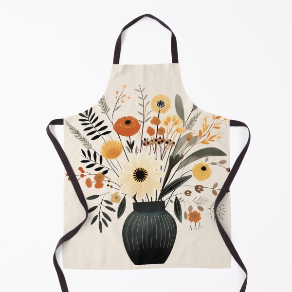 Aperçu de l'œuvre Vase de fleurs minimaliste créée et vendue par StudioRedKoala.