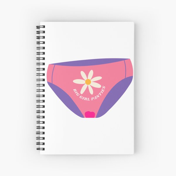 Glitter Panties Spiral Notebook for Sale by nudelele
