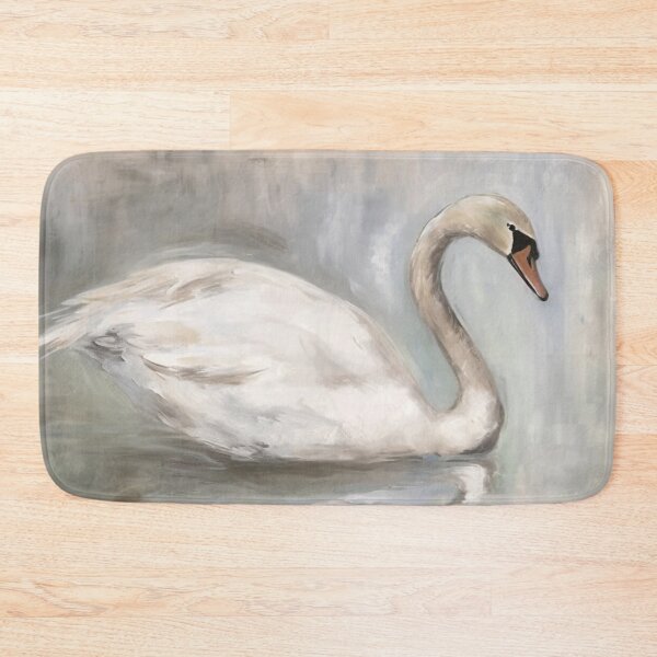 Item preview, Coquette aesthetic vintage painting of a swan designed and sold by Coquette Art.