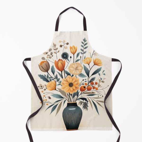 Aperçu de l'œuvre Vase de fleurs minimaliste créée et vendue par StudioRedKoala.