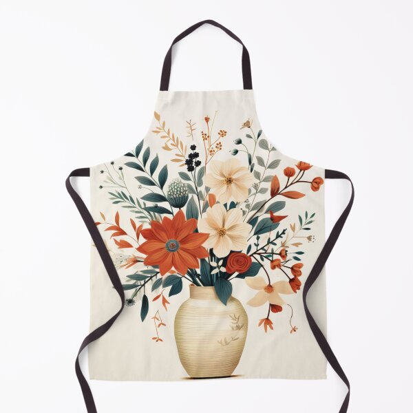 Aperçu de l'œuvre Vase de fleurs minimaliste créée et vendue par StudioRedKoala.