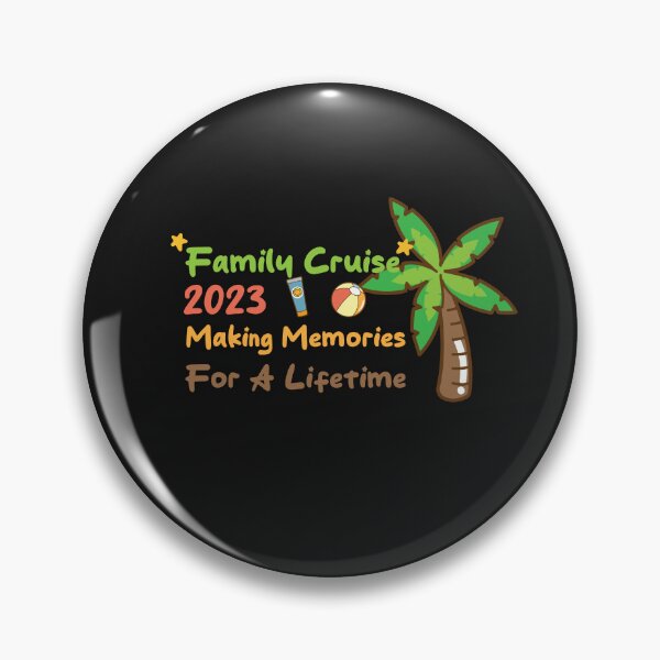 Item preview, funny family vacation, family cruise 2023 making memories for a lifetime sticker designed and sold by TownDesigns.