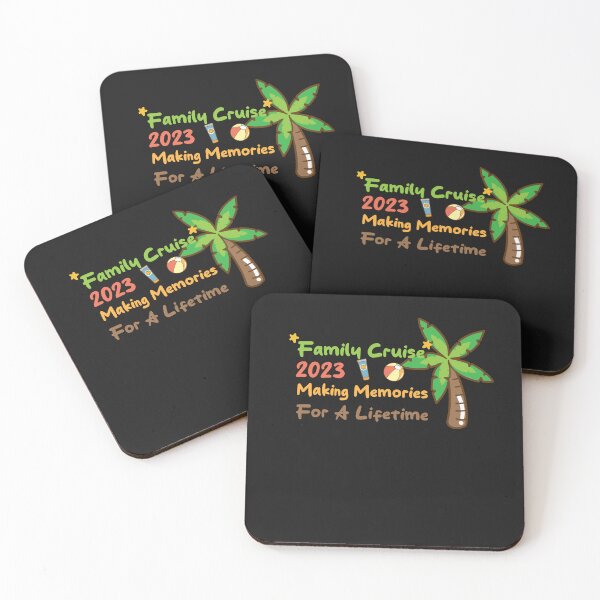 Item preview, funny family vacation, family cruise 2023 making memories for a lifetime sticker designed and sold by TownDesigns.